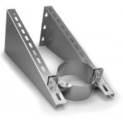 Кронштейн-хомут L500 TMF ф150, с регулировкой